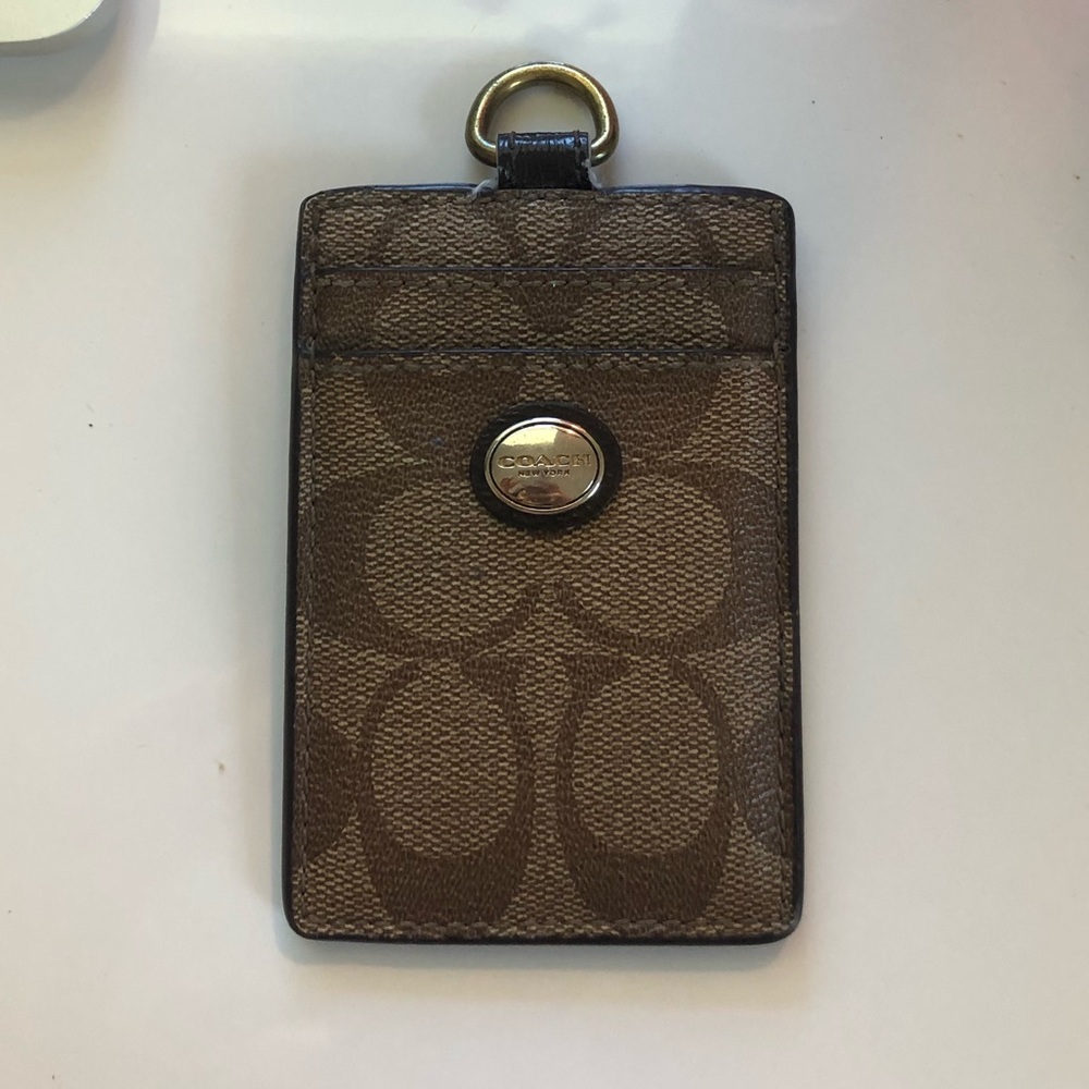 Coach Card Holder